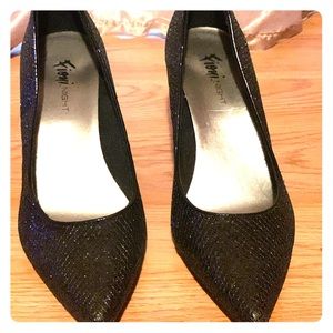 Fiomi night black heels
